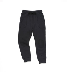 Gray Diamond Sweatpants with Kneepads