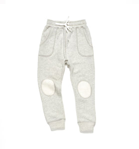 Gray Diamond Sweatpants with Kneepads